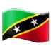 🇰🇳 flag: St. Kitts & Nevis display on Samsung